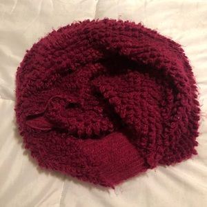Burgundy Scarf